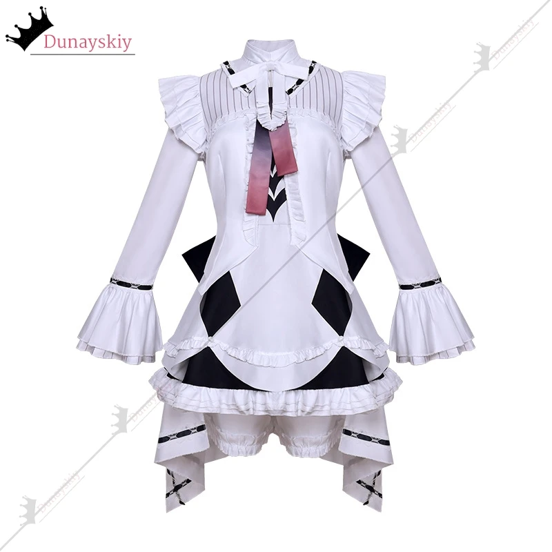 أزياء أنيمي شينونوم إينا التأثيرية S-2XL فستان الخادمة سلسلة Collab: ملابس مشروع Sekaii للهالوين لعب الأدوار