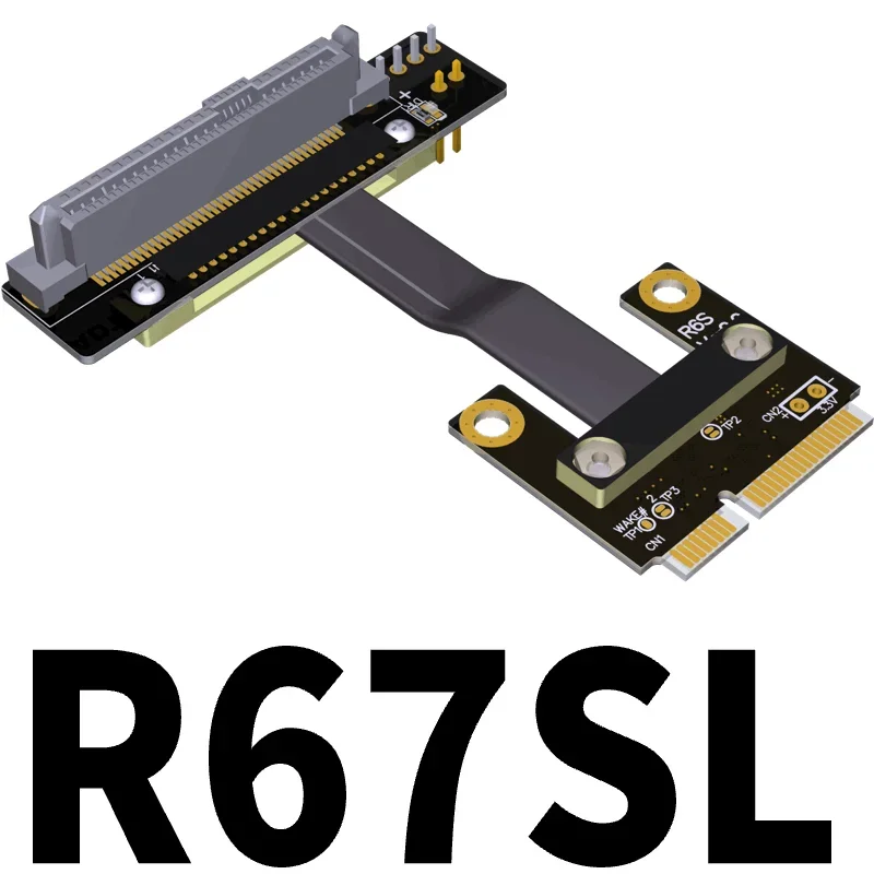 Mini PCIe to U.2 NVMe (SFF-8639) Extension Riser Cable for Wireless Network Card GPU extender