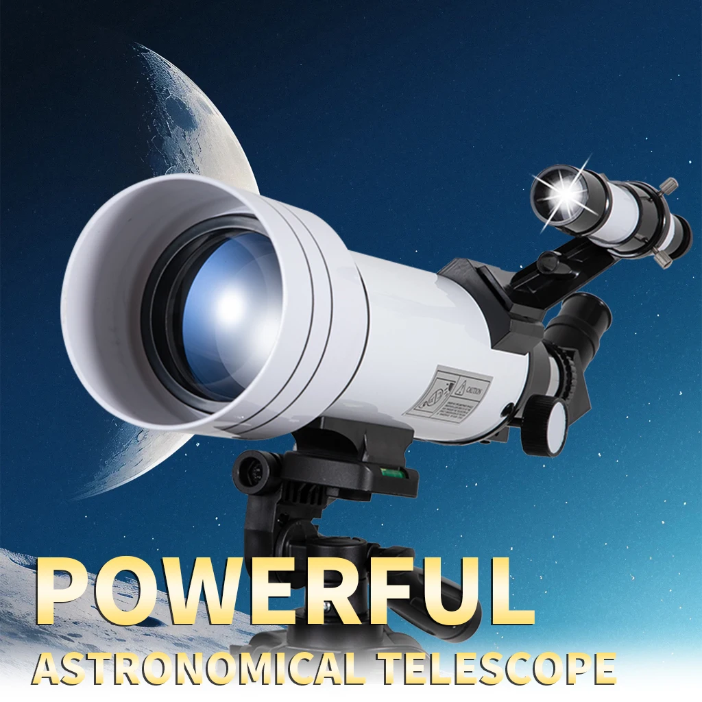 Professional Astronomical Telescope 40070 HD High Magnification With AstroSolar For Stargazing Watching Moon Gifts