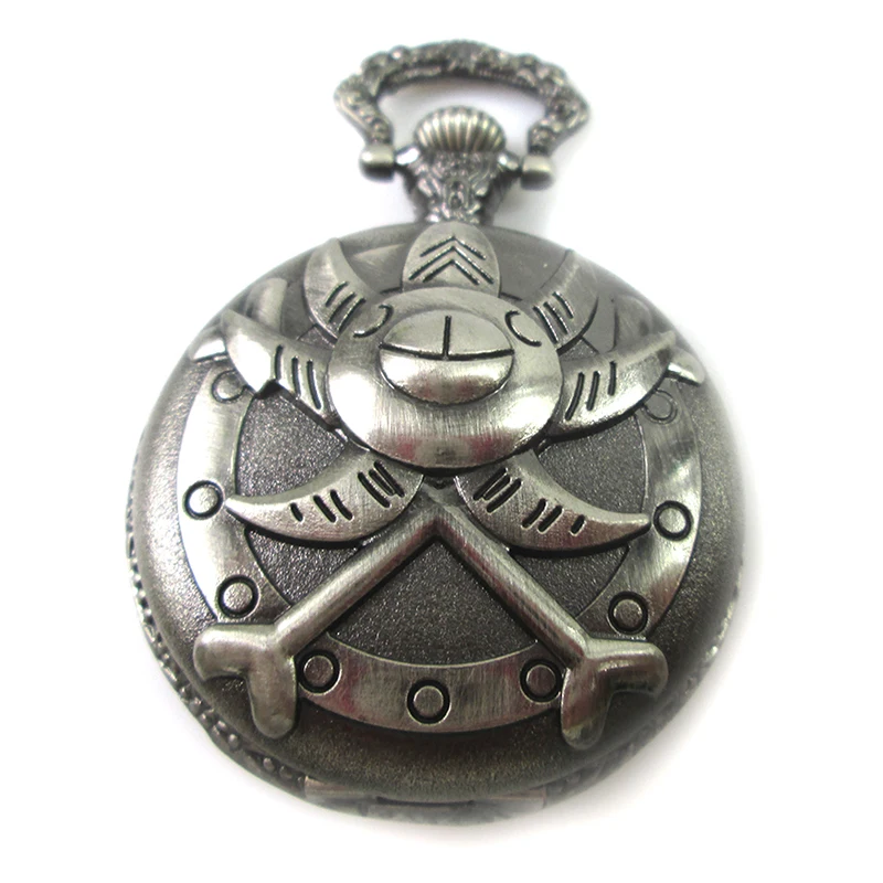 Brdwn HITMAN REBORN Vampire Knight Detective Conan Gray Pocket Watch