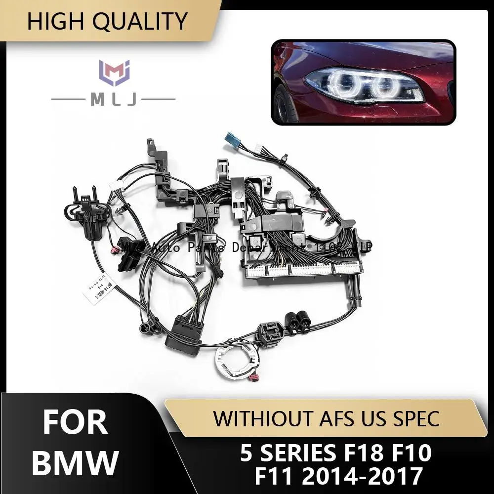 

63117440877 Для BMW 5 серии F10 F18 (версия для США) 2014-2017: Внутренняя проводка для HID-фар без AFS, автомобильные аксессуары