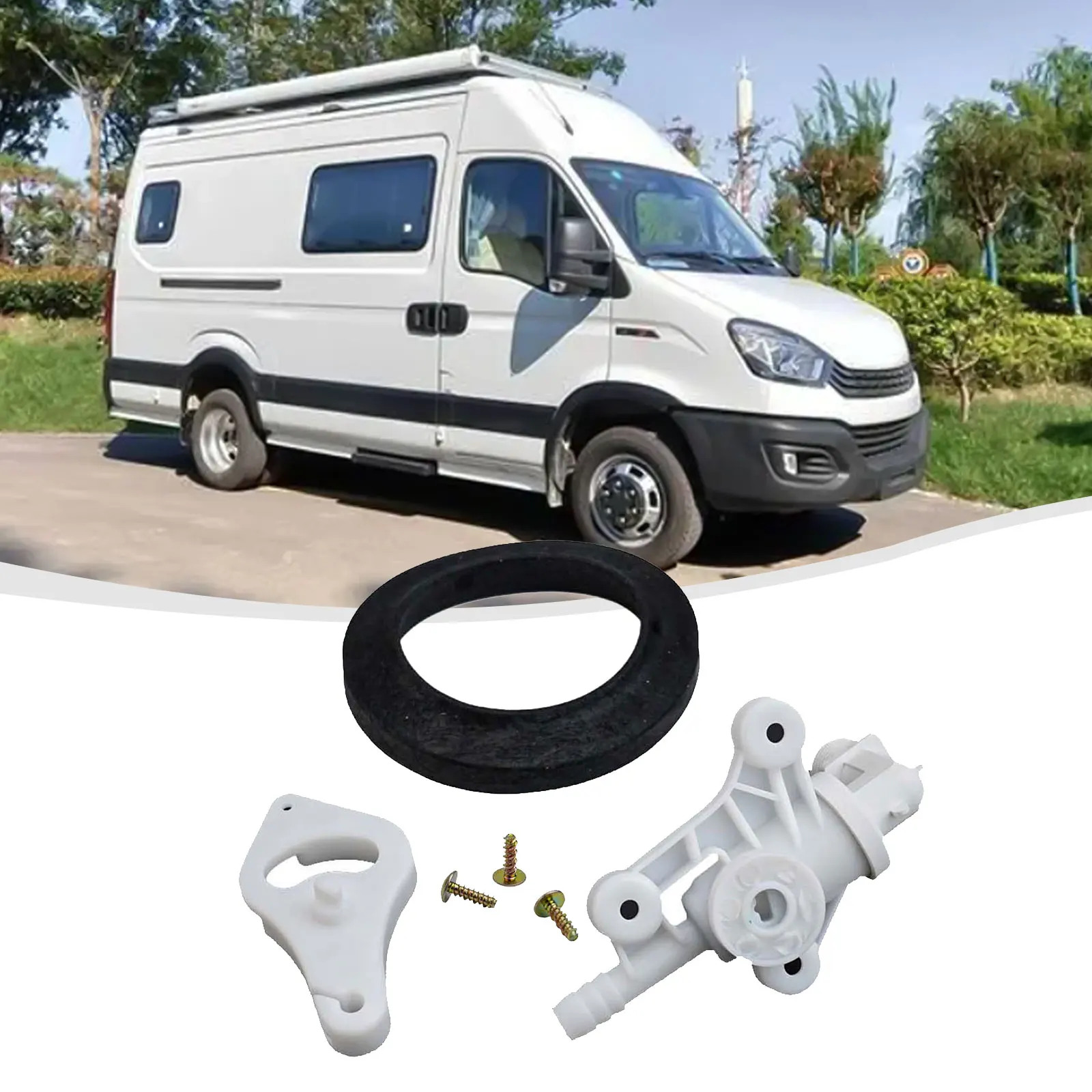 Camper Toilet Valve RV Camping Camper Maintenance Camper Water Valve Good Sealing Performance Optimal Functioning