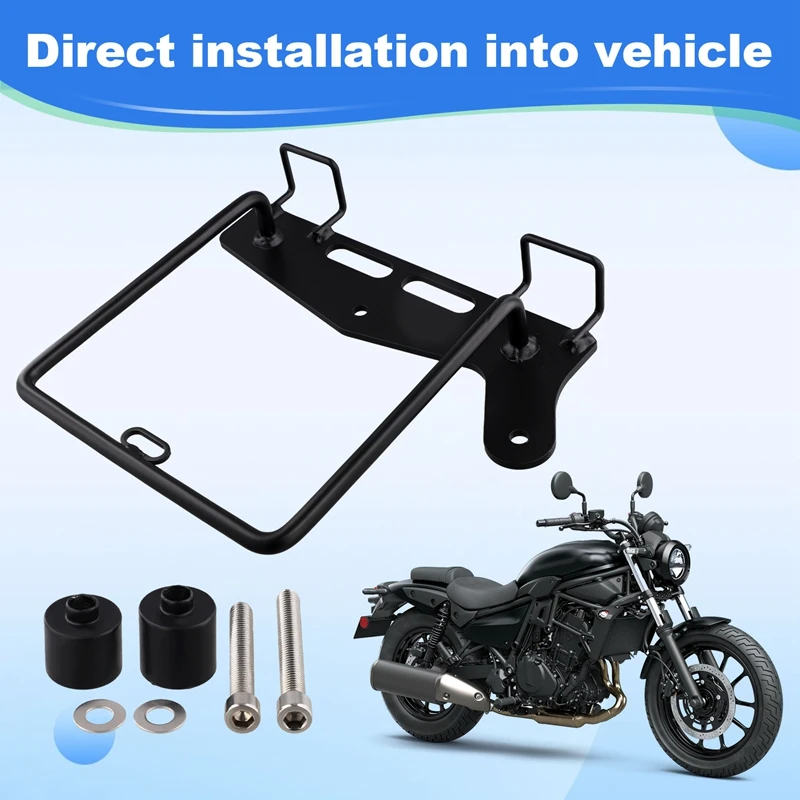 Motorcycle Luggage Rack Saddlebag Bracket Side Trunk Bag Support Mount Holder For Kawasaki ELIMINATOR 500 SE500 E500