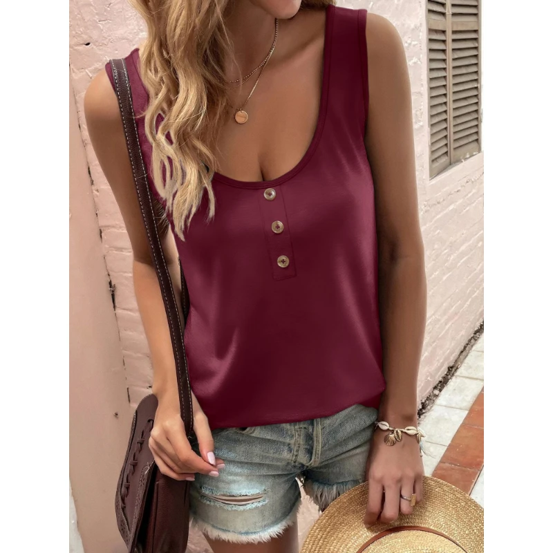 

Women's Vest Temperament Knitted Sleeveless Vest Home Outwear Both Trendy High Street Style Spice Girl Vest Tops