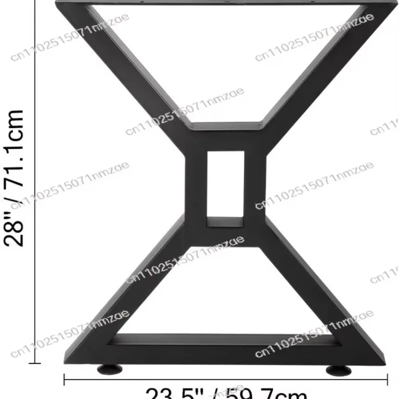 ‌Modern Wrought Iron Table Legs - Simple Desk Bracket Hardware Accessories