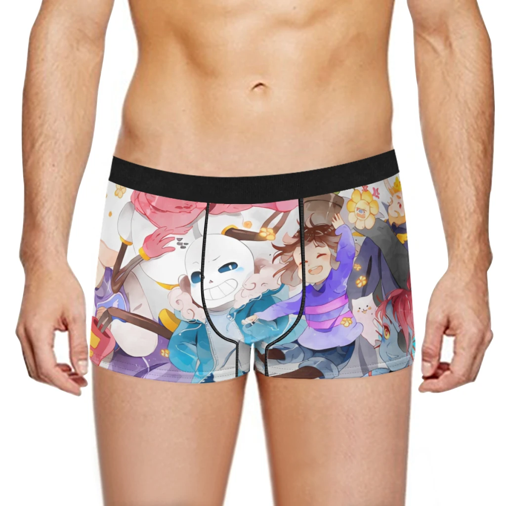 Undertale Men Underpants Man Breathable  Boxer Shorts Men's Panties Underwear Gift