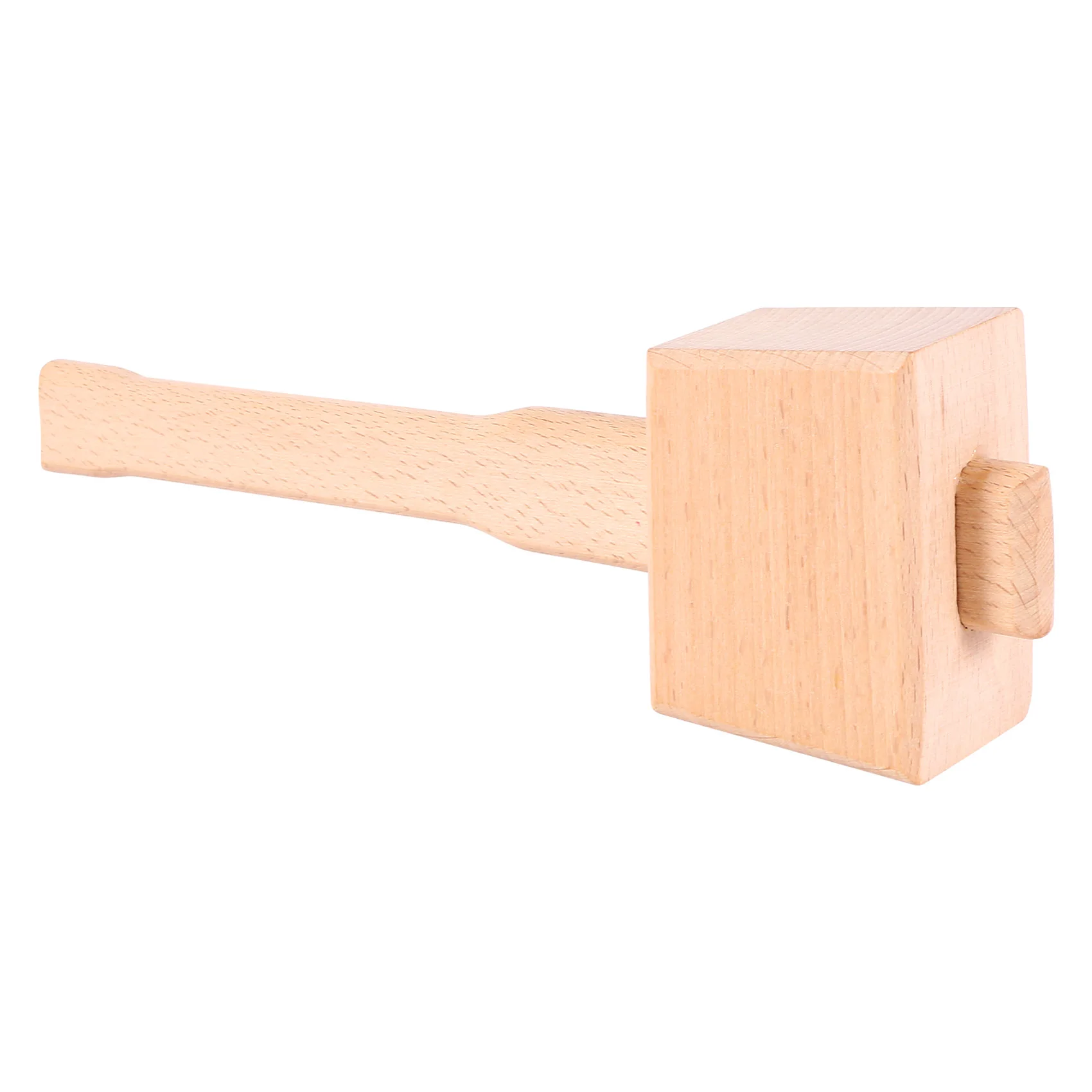 A39U 250mm Beech Solid Carpenter Wood Wooden Mallet Hammer Handle Woodworking Tool