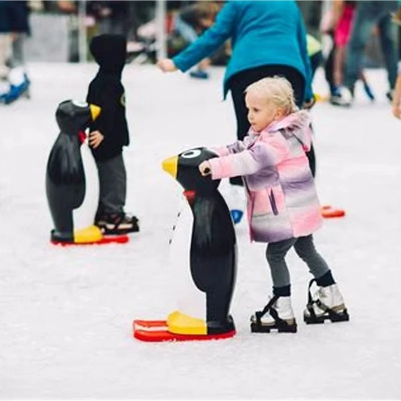 

Universal Penguin Ice Skate Pusher | All-Ages Training Aid | Blow Molded Safety Equipment