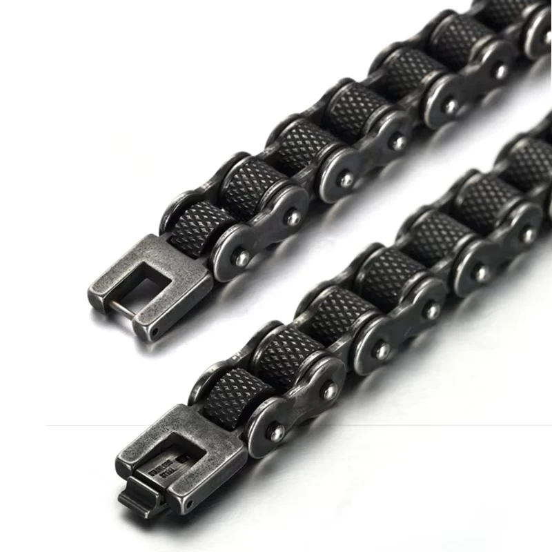 

11/13 мм цепочка из нержавеющей стали, мужской винтажный браслет на руку, ювелирные изделия в стиле хип-хоп, браслет Mannen