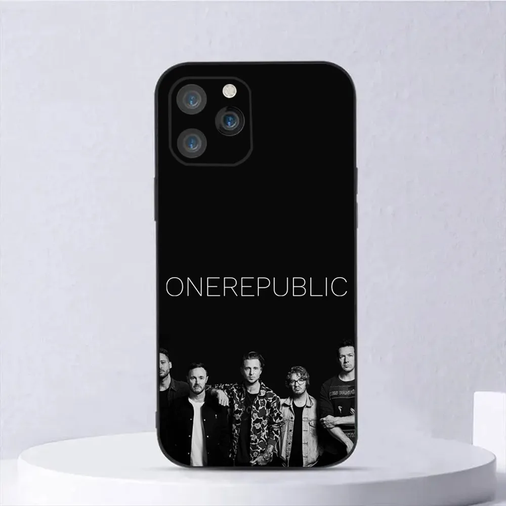 Band OneRepublic Phone Case For iPhone 15,14,13,12,11,Plus,Pro Max,XS,X,XR,SE,Mini,8,7 Soft Silicone Black Cover