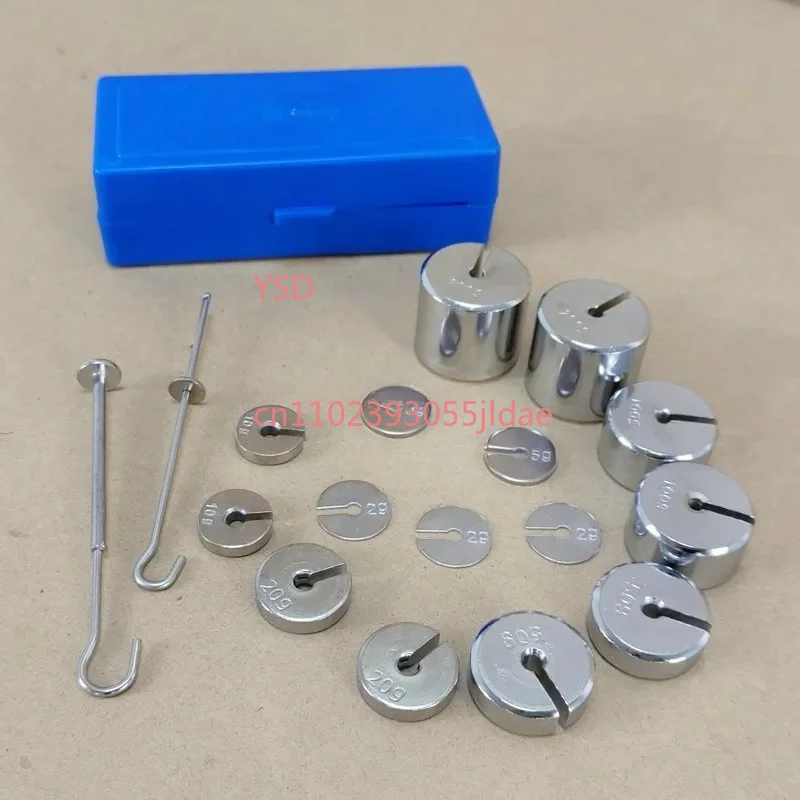

Multi-spec Slotted Weights with Hanger for Scale Calibration Experiment