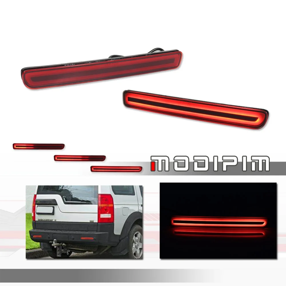 

LED Rear Bumper Reflector Tail/Brake Lights Rear Fog Lights & Turn Signal For Land Rover Discovery 3 LR3 4 LR4 Range Rover Sport
