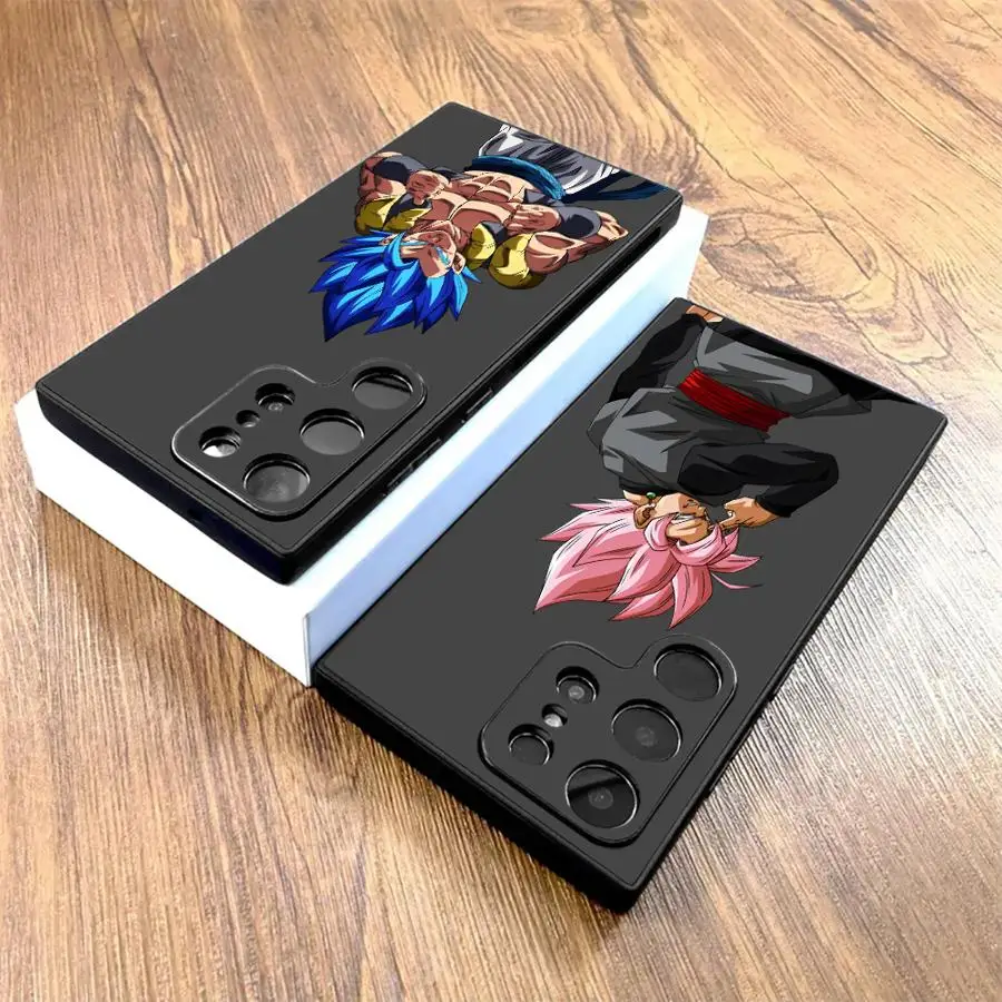Funda Dragon Ball Zamasu Son Goku para Samsung Galaxy Note S9 9 8 20 Ultra S10 10 Plus S8 funda de teléfono suave negra