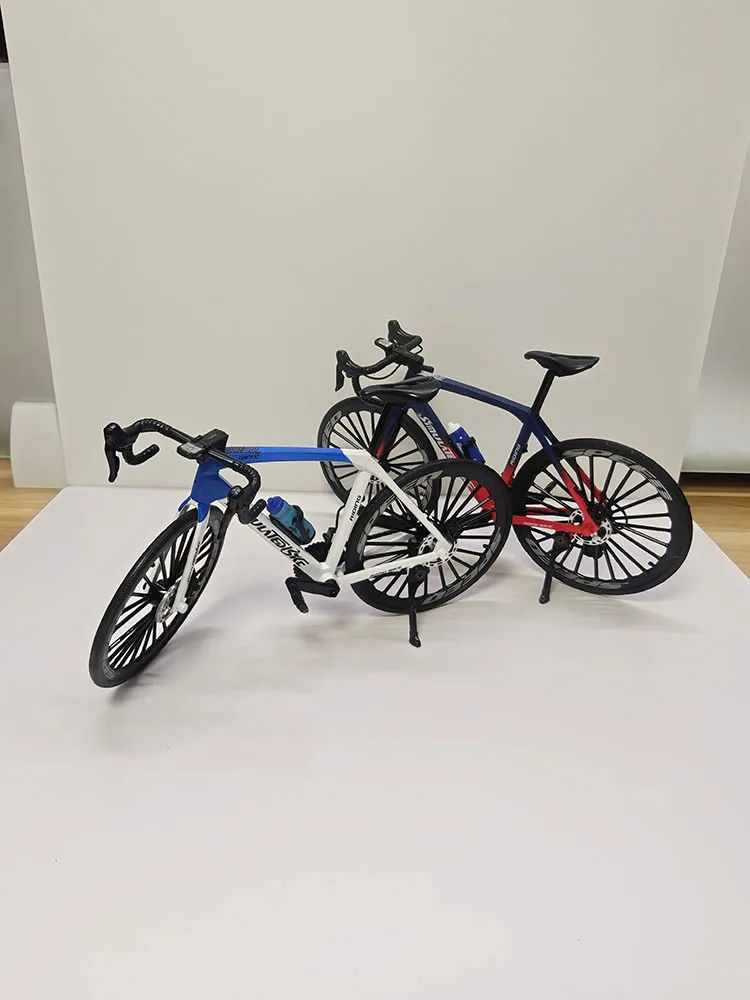 AliExpress YJLETOY 1:6 Model Mini Alloy Bicycle Diecast Metal Toy Bikes Mountain Finger Bicycle Simulation Collection Gifts Toys Boys