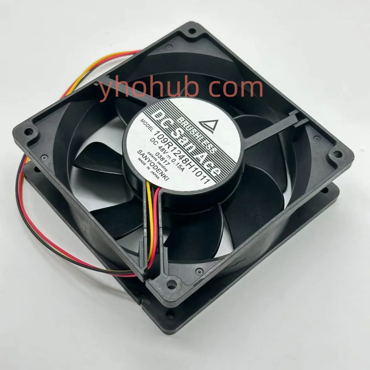 

SANYO DENKI 109R1248H1011 DC 48V 0.15A 120x120x38mm Server Cooling Fan