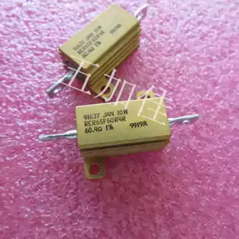 

5-30pcs RER65F60R4R 10W 60.4R 60.4 Ω 1% imported aluminum shell resistor
