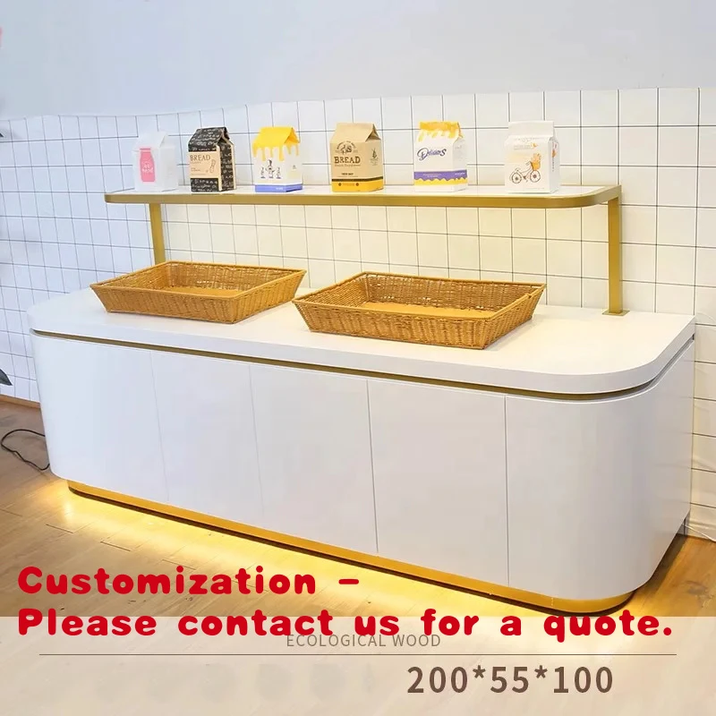 

Витрина для хлебобулочных изделий из дерева, стеллаж для демонстрации кондитерских изделий, прилавок для пекарни