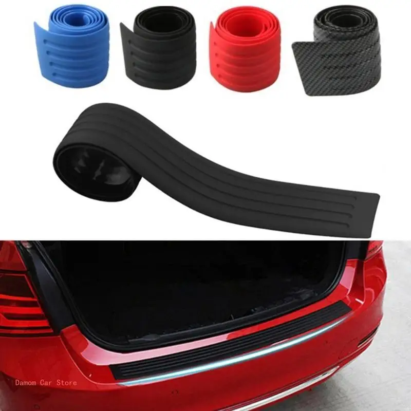 Car SUV Trunk Door Sill Protector Rear Door Guard Strips Bumper Guard Trim Strips Door Entry Trim Car Accessories