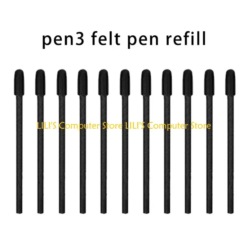 

A52B 10pcs Well Pen Nibs Clip Smooth Writing For Pen 3 PTK470 PTK670 PTK870 DTH135 DTH172 Графические таблетки таблетки