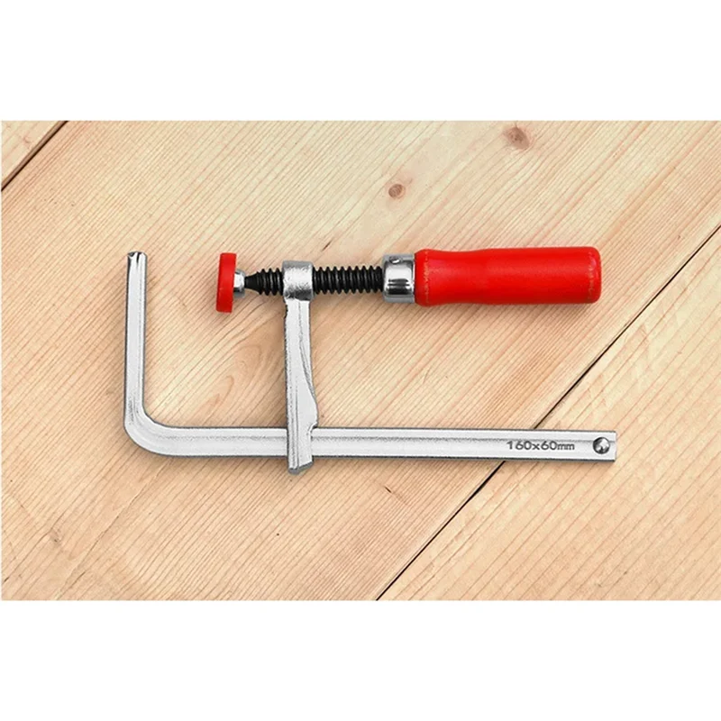 

IALJ-винтовой рычаг, направляющий зажим, комплексный зажим для направляющей с деревянной ручкой 120 мм, приспособление с винтовым рычагом