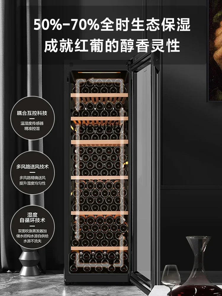E132 Temperatura constante Gran capacidad Cave de vino Gabinete de vino Barra de hielo refrigerada Gabinete termostático electrónico Refrigera
