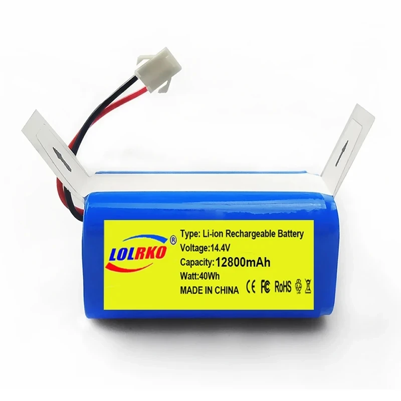 14.4V 6800mAh 4S1P New Vacuum Cleaner General-purpose Li-ion Battery for Conga Excellence 950 990 1090 1790 1990