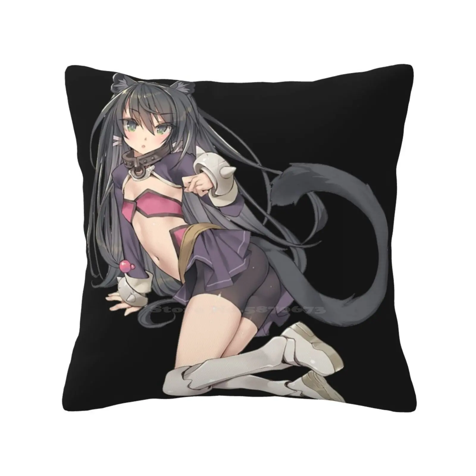 Rem Galleu Pillows Case Bedroom Home Decoration Rem Galleu Isekai Maou To Shoukan Shoujo No Dorei Majutsu How Not To Summon A