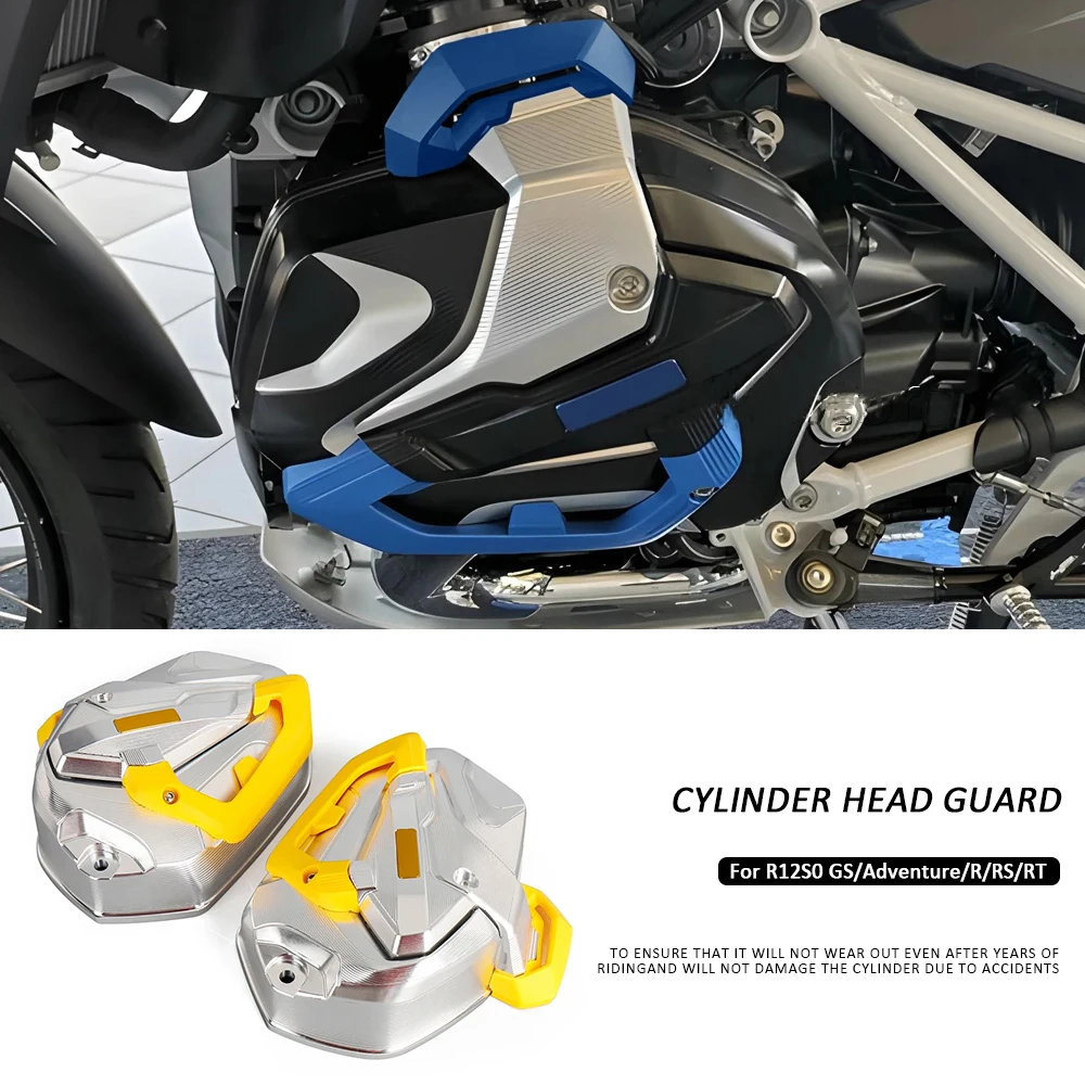 

2018-2025 R1250R R1250RS R1250RT Мотоциклетные левые и правые крышки головок цилиндров из алюминия с ЧПУ для BMW R 1250 GS R1250GS Adventure