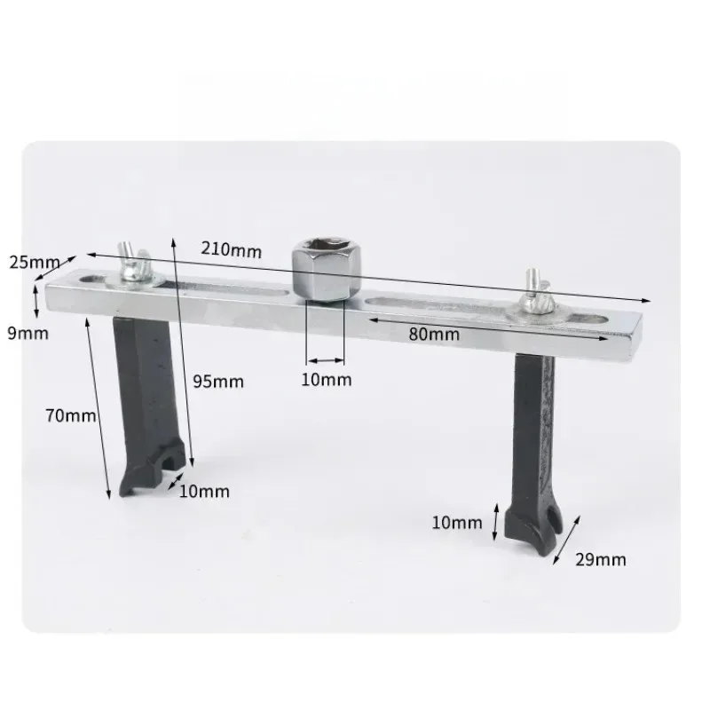 العالمي 1 مجموعة ل اكسسوارات السيارات أدوات إصلاح السيارات الفك غطاء خزان مزيل غطاء مضخة الوقود أداة مفتاح الربط قابل للتعديل #6