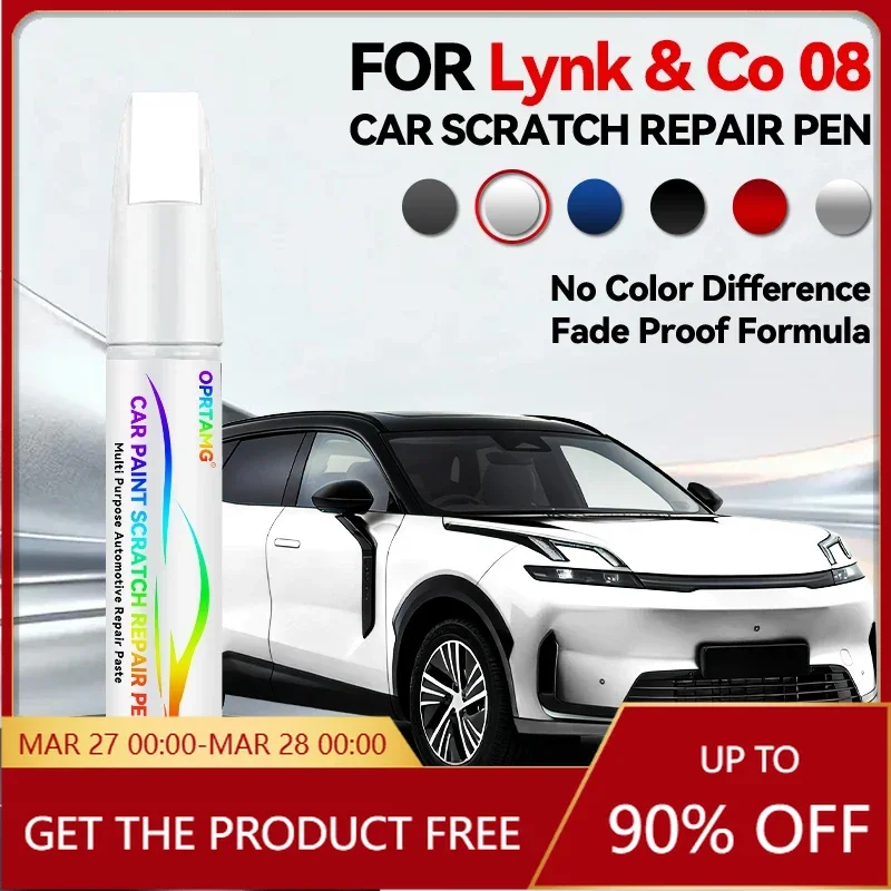 

Ручка-корректор для ремонта автомобильной краски Lynk & Co 08, средство для удаления царапин, аксессуары для авто, черный, белый, фиолетовый, красный