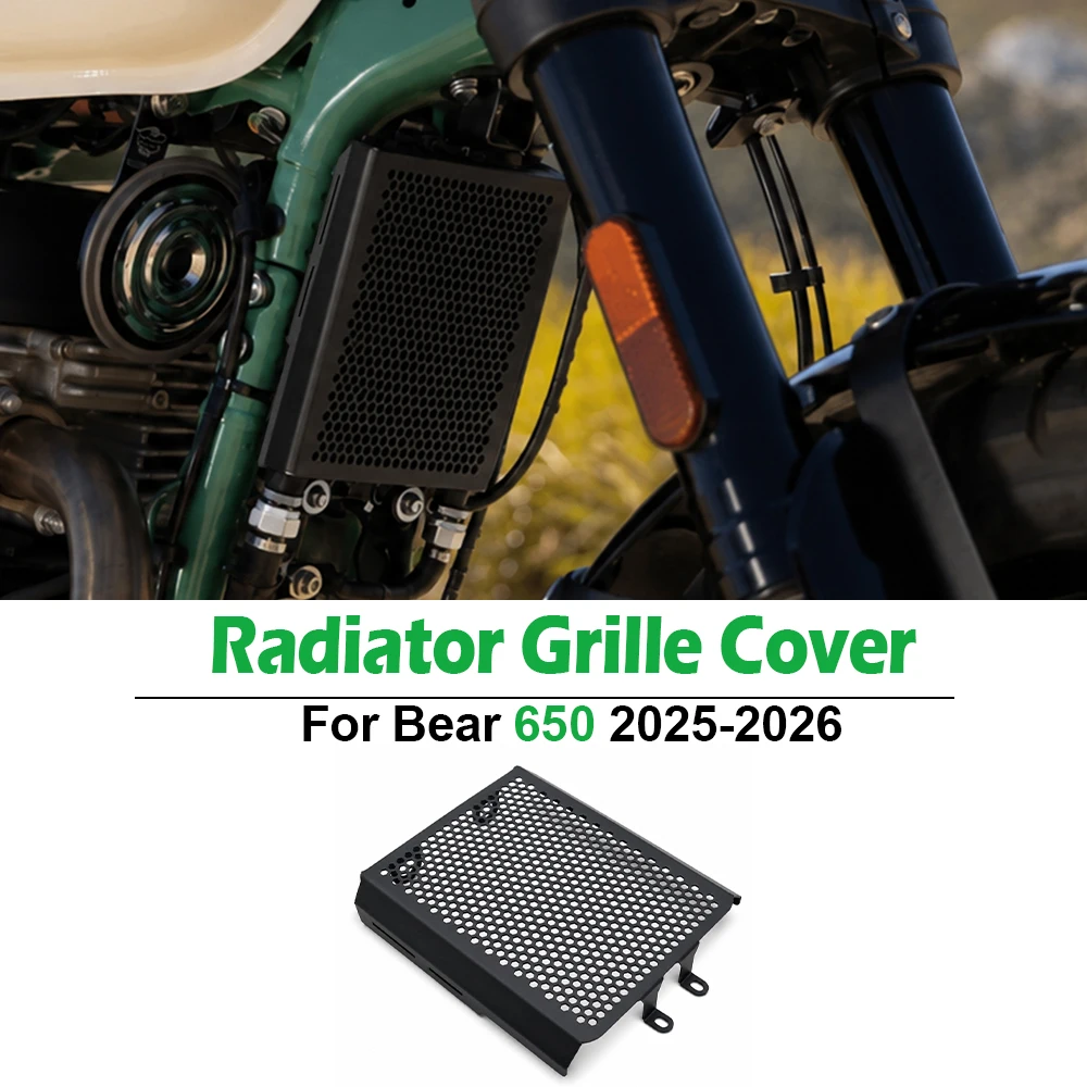 For BEAR650 2026 Bear 650 2025 Motorcycle Accessories Radiator Protector Grille Guard Cover Oil Cooling Water Cooling Cover Net