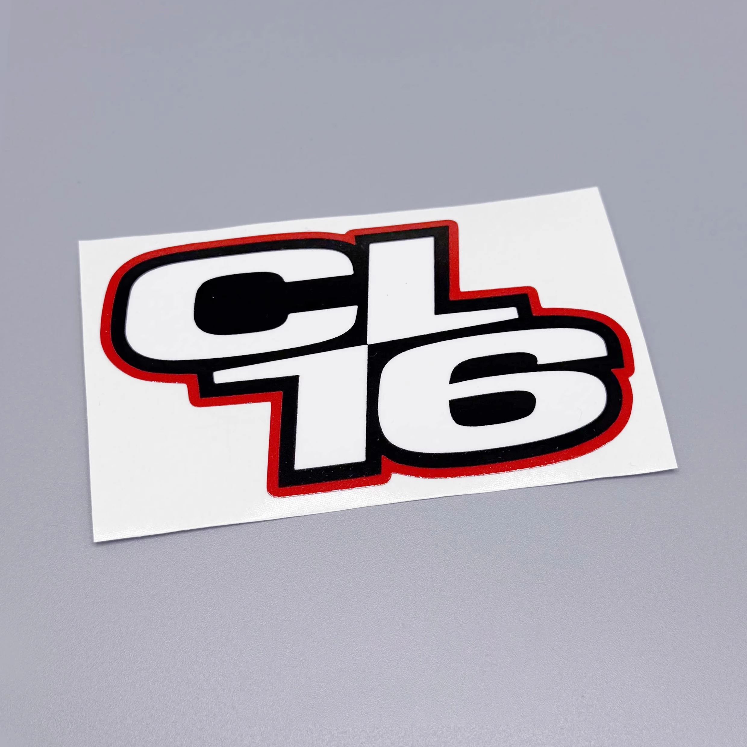 Car Sticker for Moto Racing Leclerc 25 CL 16 Decal Motor Helmet Auto Triangle Window Tail Applique