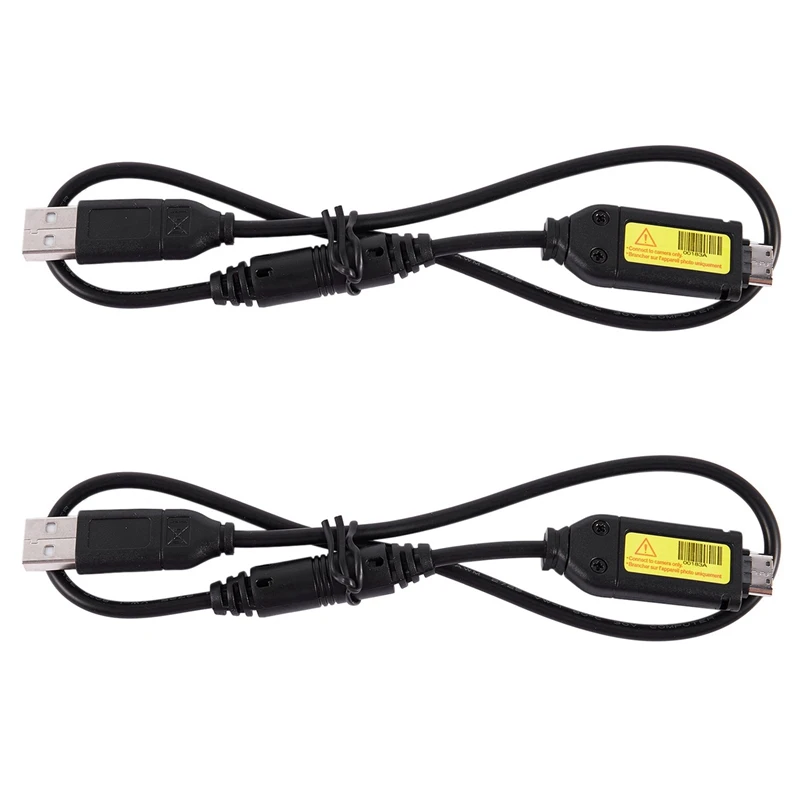 

2025 New-2X USB 2.0 Зарядный кабель SYNC Кабель для передачи данных для камеры Samsung ST61 ST65 ST70 PL120