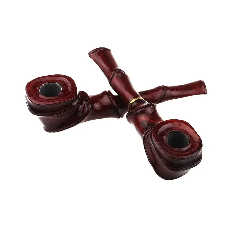 

157mm Rosewood Filter Tobacco Pipe Bent Type Smoking Handmade Solid Wood Cigarette Holder Tobacco Pipe Gift Pipe Accessory