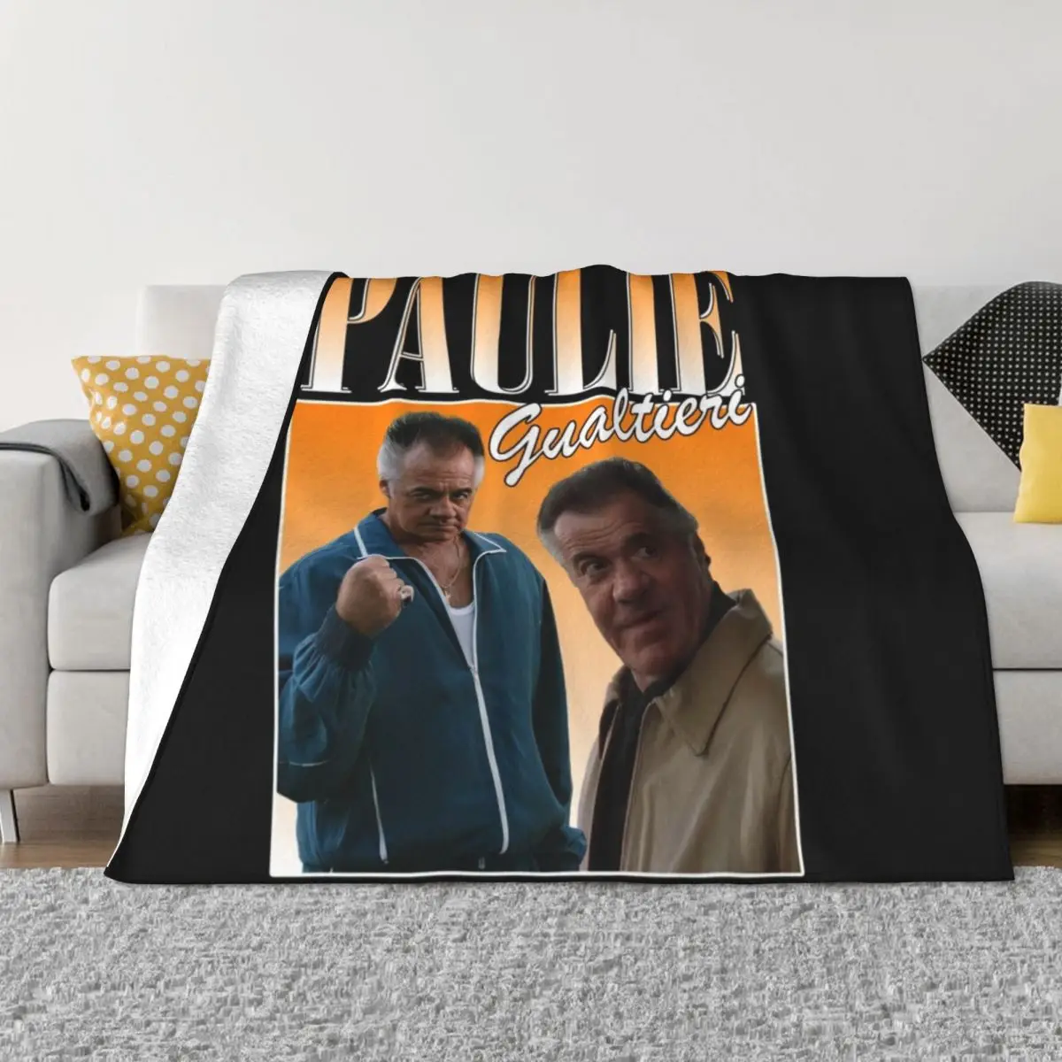 Paulie Gualtieri Walnuts Gualtieri Retro Sopranos Active Throw Blanket christmas decoration heavy to sleep Blankets