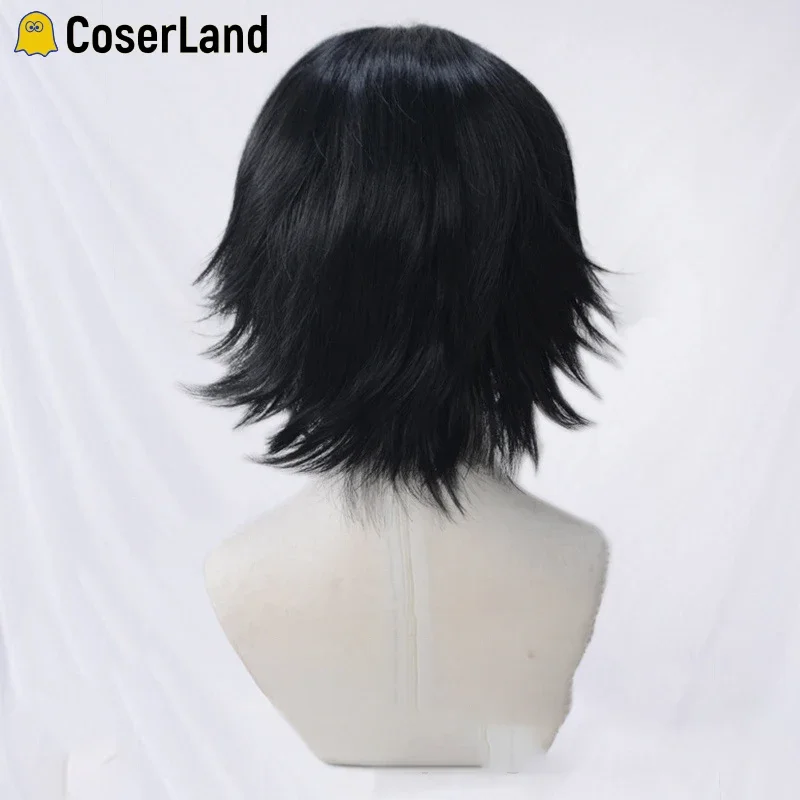 Новинка 2023 года, аксессуары для косплея X Hunter Kulolo lushilufelu, черные короткие термостойкие синтетические волосы с шапочкой для парика Ha AA