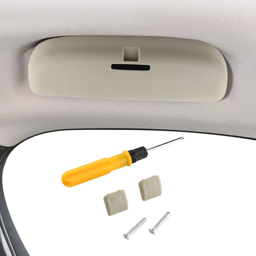 

For Mitsubishi ASX Lancer Outlander Pajero Montero Sport Car Sunglasses Holder Glasses Storage Box Case Container Accessories