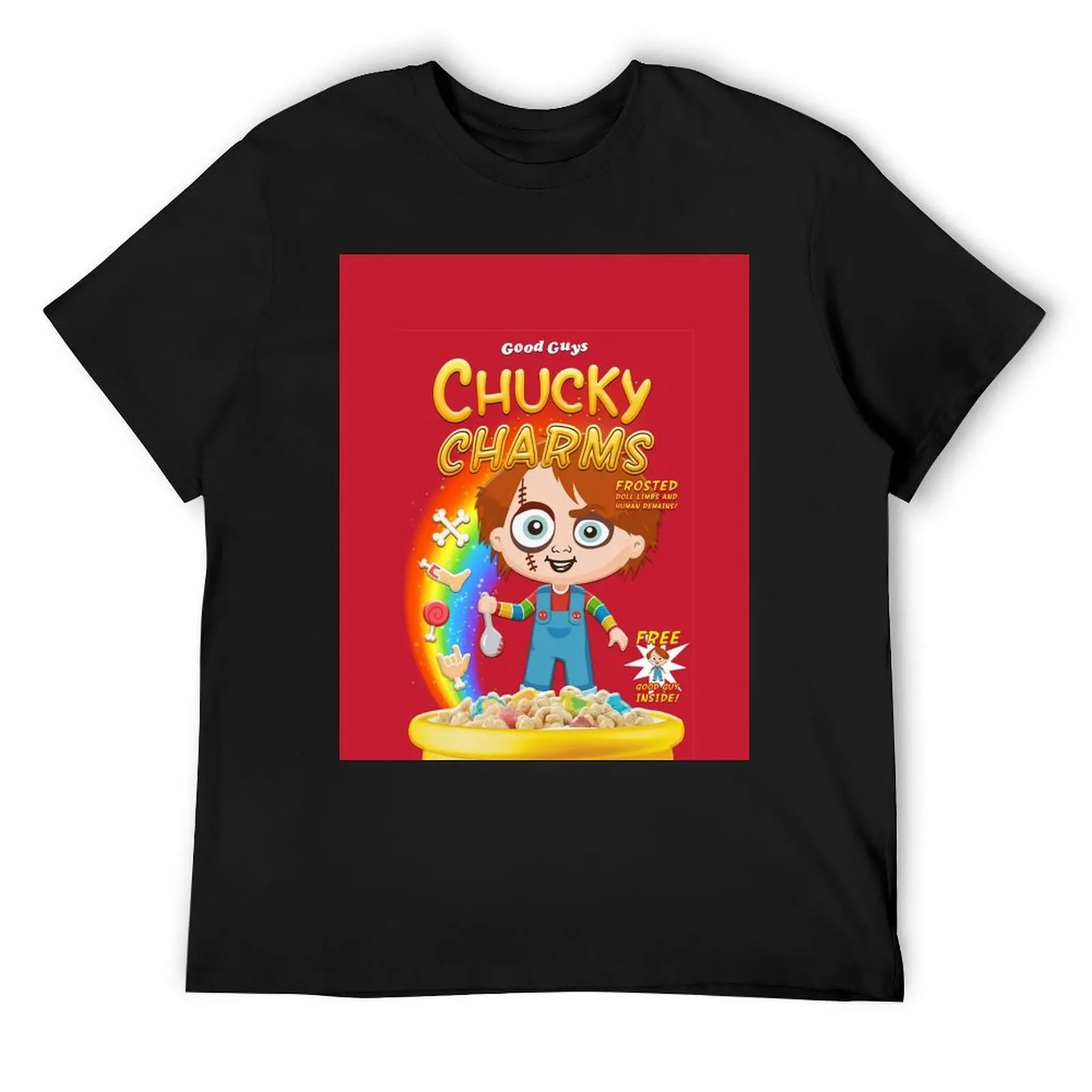 

Chucky Charms - Cereal T-Shirt anime figures korean fashion shirts men graphic