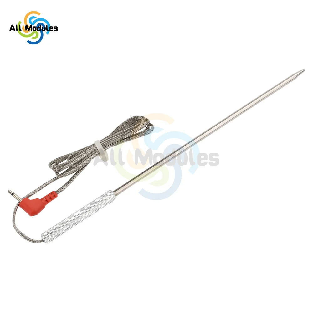 Meat Thermometer Probe Replacement Waterproof Temperature Probe Compatible for Thermopro