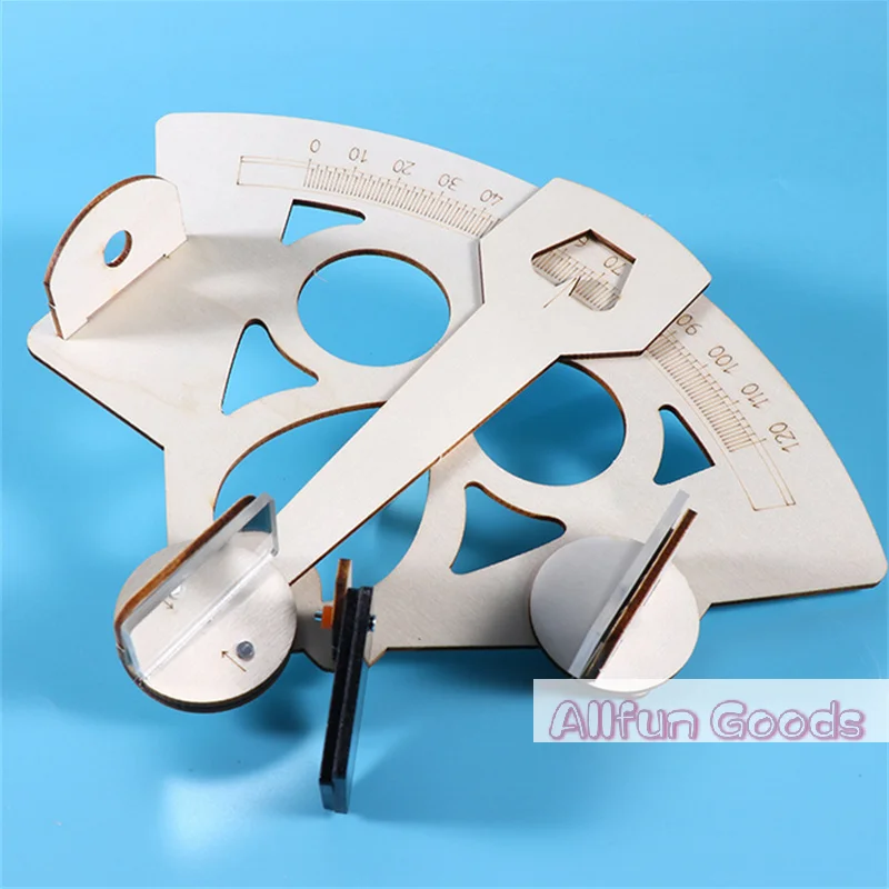 [TG835]DIY Nautical Science Educational Playthings Sailor Making Kit Wooden Assembly Toy Stickers Equipment Toy Educational