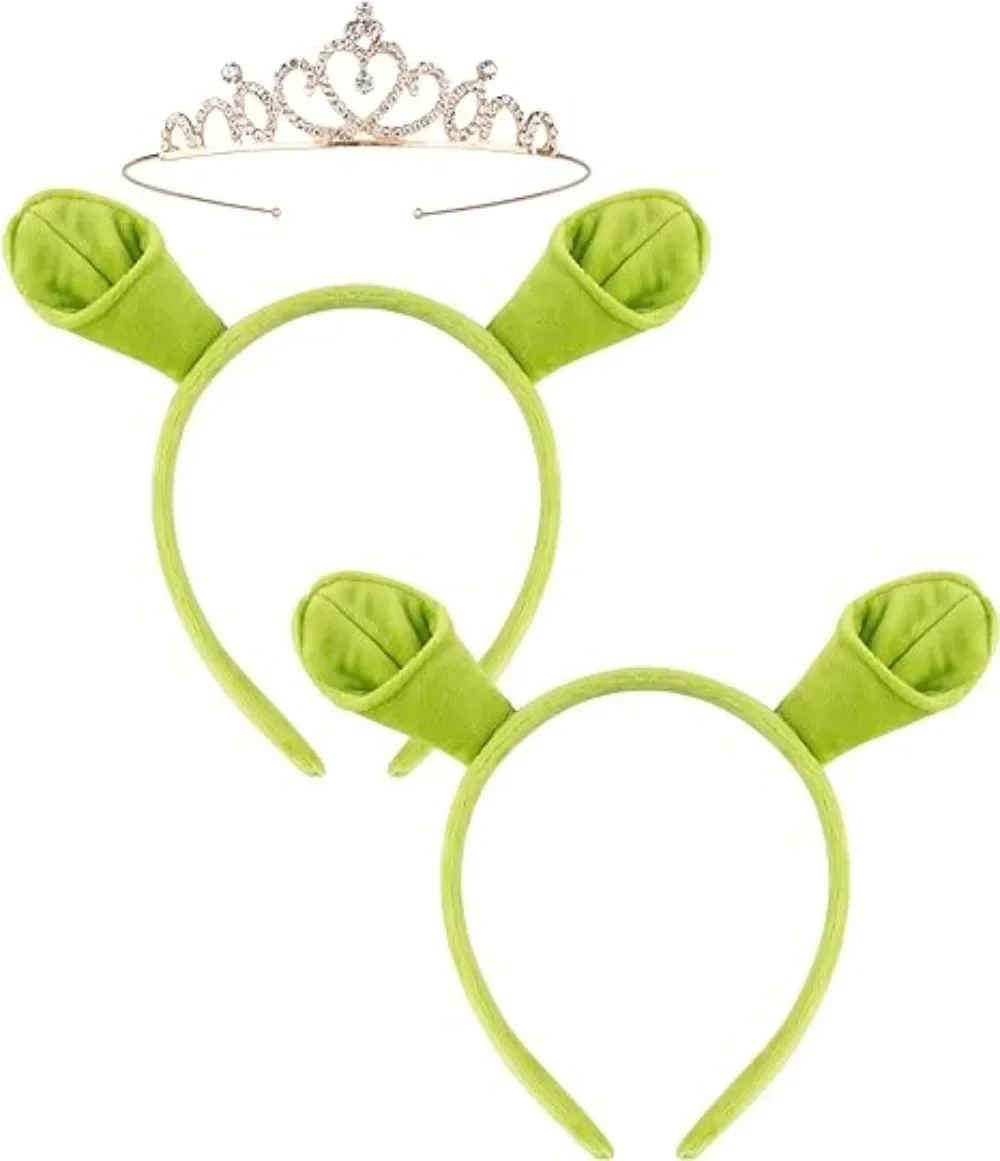 

Фиона Косплей Корона Повязка на голову с ушками Костюм Аксессуары Маскировка для взрослых женщин Женщина Фантазия Хэллоуин Карнавальный реквизит