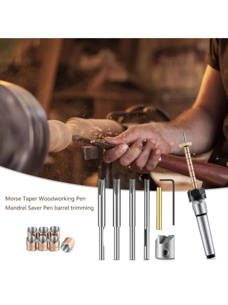 

652F Turning Mandrel Pen Making Pen Shaft and Pen Holders Trimming Set