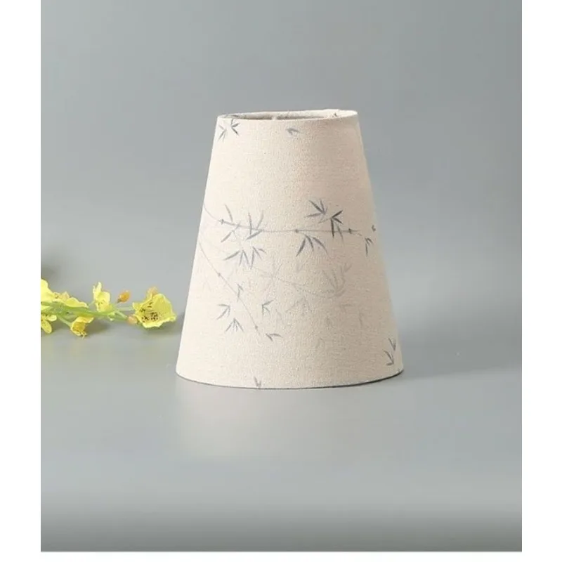 DIY Floral Pastoral Style Lampshade Replacement for Pendant Light Table Lamp Wall Lamp Bedroom Bedside Kids Room E27 Accessories