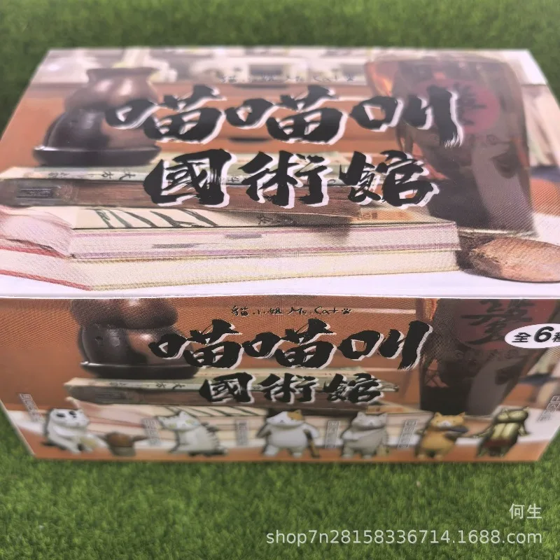 

Япония Доктор Кот Традиционная китайская медицина Акупунктура Боевые искусства Зал серии Слепая коробка Игрушки Кукла Модель Детские подарки