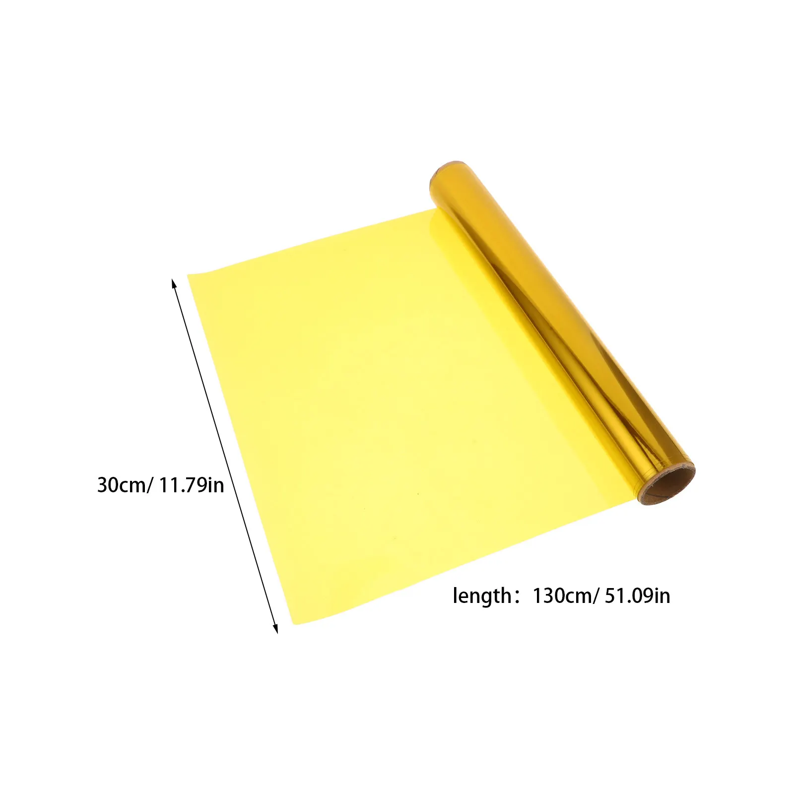 Transparent Decorative Window Film Pet 0. X 130Cm Removable Privacy Window Tint Anti-Uv Heat for Home Office