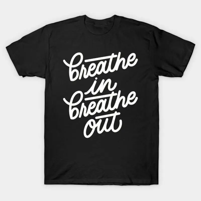 

Футболка Breathe In Out S 5XL Быстрая доставка