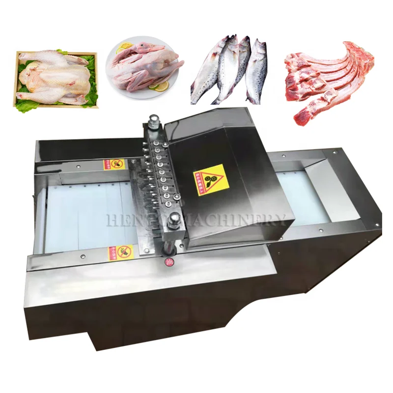 Advanced Structure Fish Cutting Machine Price / Chicken Cutting Machine Price / Frozen Pork Meat Dicing Machine