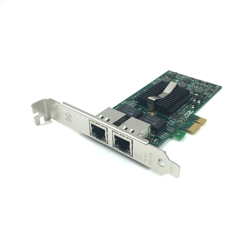 Dual Port PCI-E x1 1Gbps for Intel 82576EB E1G42ET/EF E1G44ET Gigabit Server Adapter