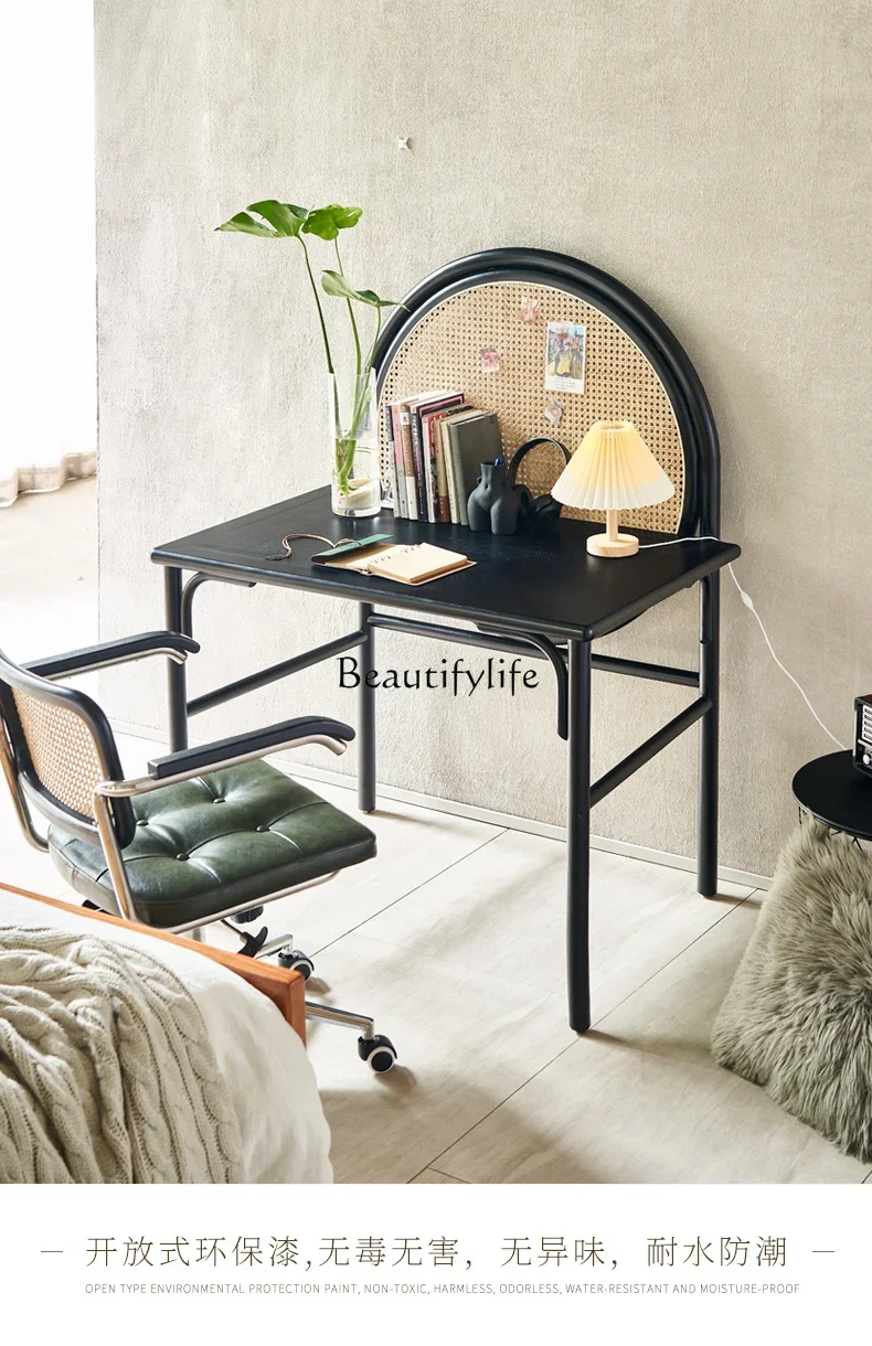 

yj32 Rattan Computer Chair Office Chair Modern Simple Lifting Chair Nordic Backrest Home