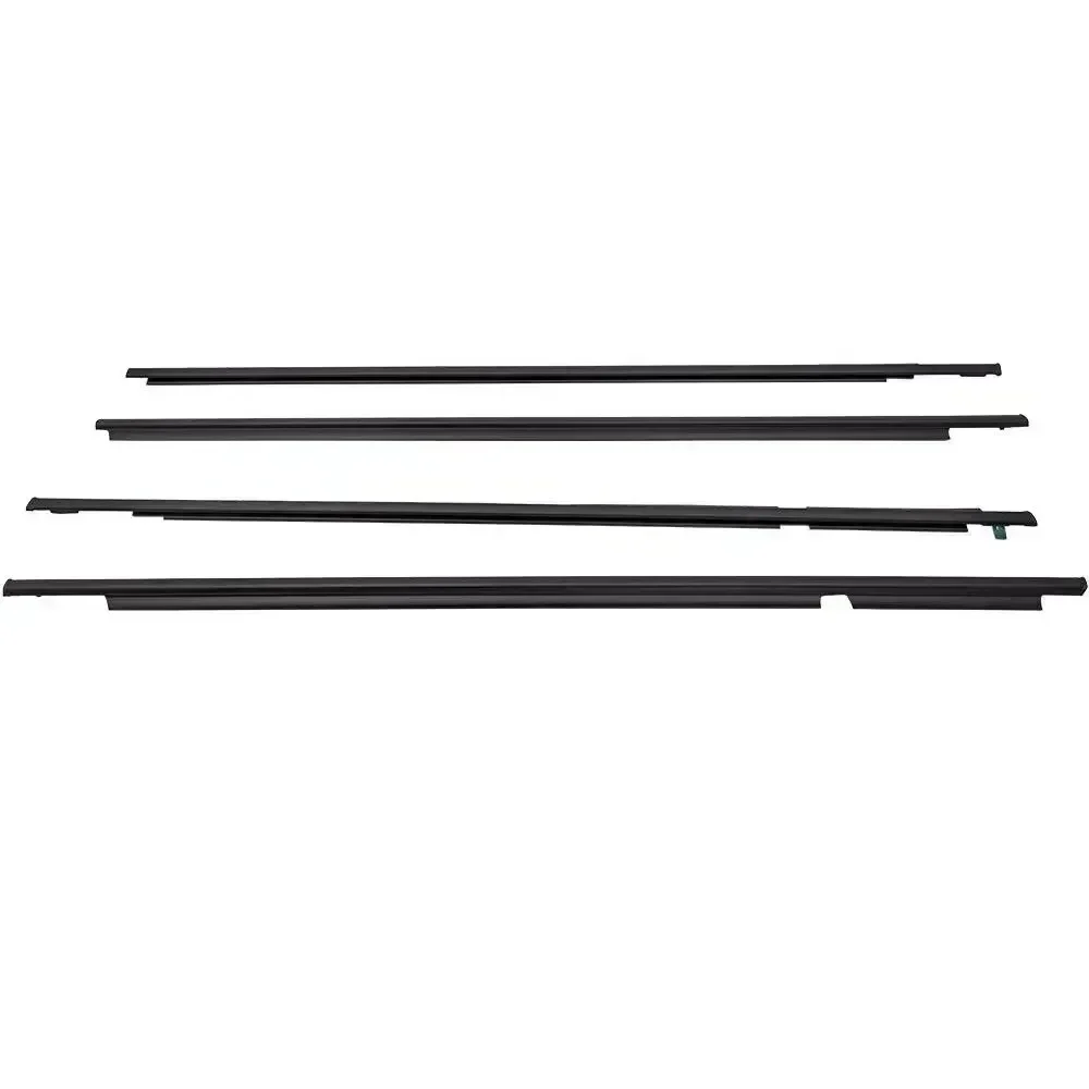 Window Weatherstrips Side Door Moulding Trim Seal Belt For Toyota Land Cruiser Prado FJ120 For Lexus GX470 2003-2009 75722-60080